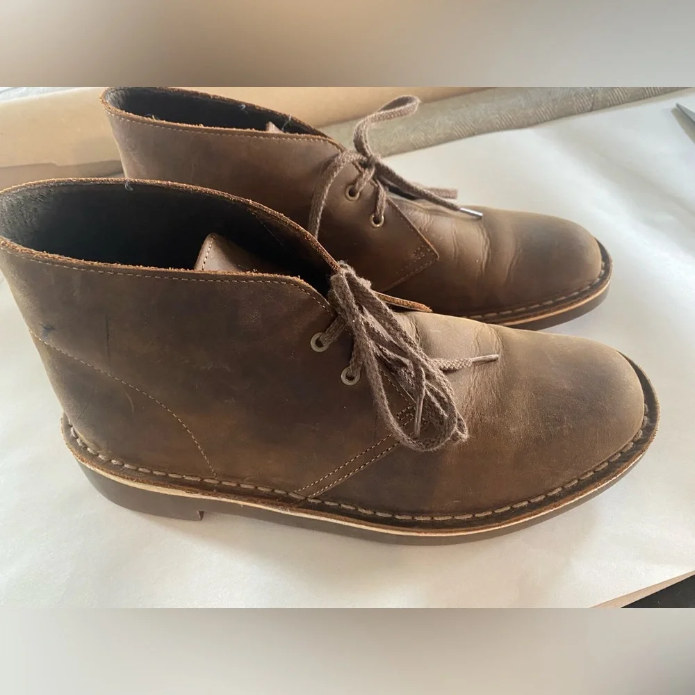 Clark’s - Men’s - Bushacre 2 - Leather Chukka - ankle Boot - 15522 - Size 7.5